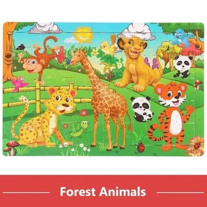 3D Cartoon Animal Puzzle,Baby Toys,