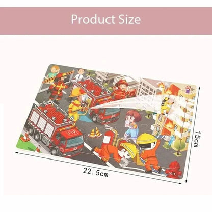 3D Cartoon Animal Puzzle,Baby Toys,