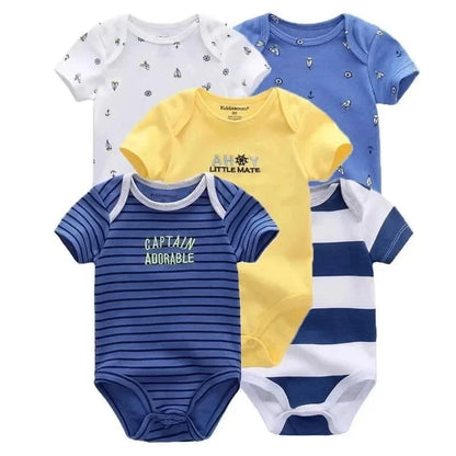 5 Pcs/Lot - Baby Boy/Girl Bodysuits,Baby/Children Clothes,Baby Bodysuits, Baby Clothes