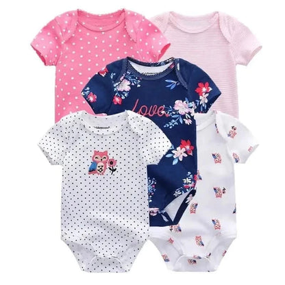 5 Pcs/Lot - Baby Boy/Girl Bodysuits,Baby/Children Clothes,Baby Bodysuits, Baby Clothes