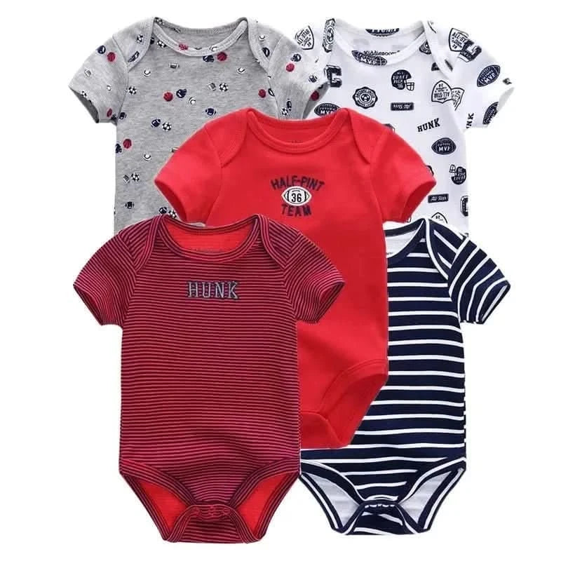 5 Pcs/Lot - Baby Boy/Girl Bodysuits,Baby/Children Clothes,Baby Bodysuits, Baby Clothes