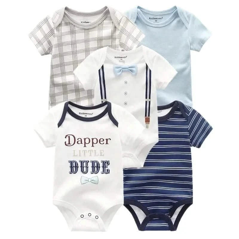 5 Pcs/Lot - Baby Boy/Girl Bodysuits,Baby/Children Clothes,Baby Bodysuits, Baby Clothes