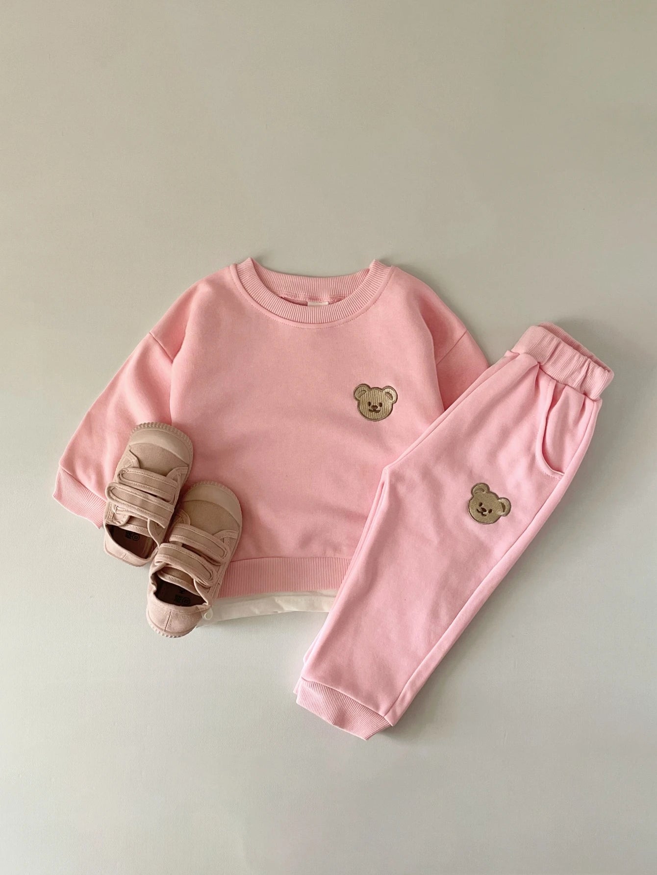 Autumn Bear Newborn Set: Top Coat and Pants (0 - 12M) - Baby Care Shop