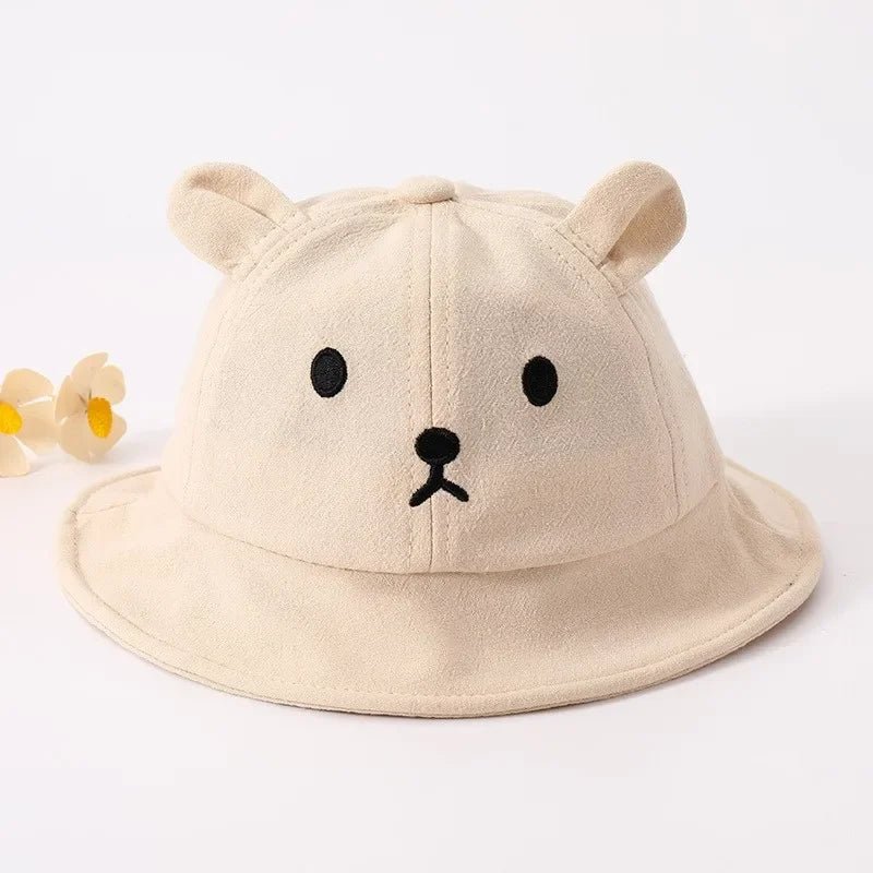 Bear Ears Cotton Bucket Hat (Baby/Kids) - Baby Care Shop