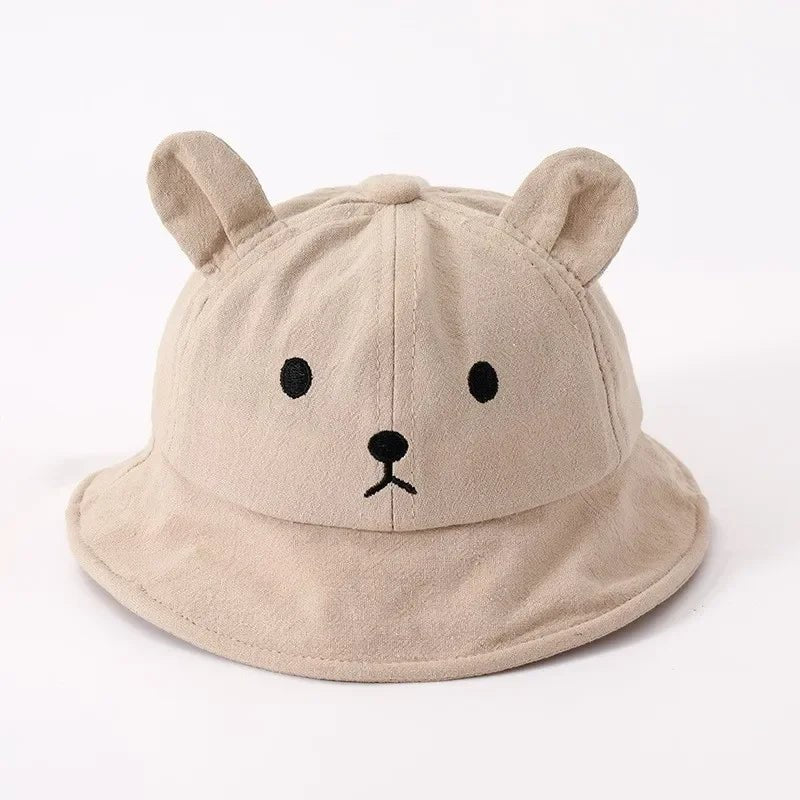 Bear Ears Cotton Bucket Hat (Baby/Kids) - Baby Care Shop