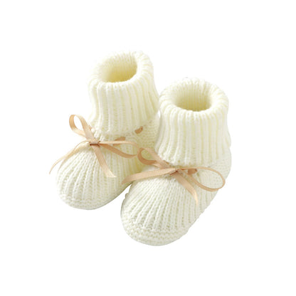 Breathable Anti - slip Knitted Booties (0 - 18M) - Baby Care Shop