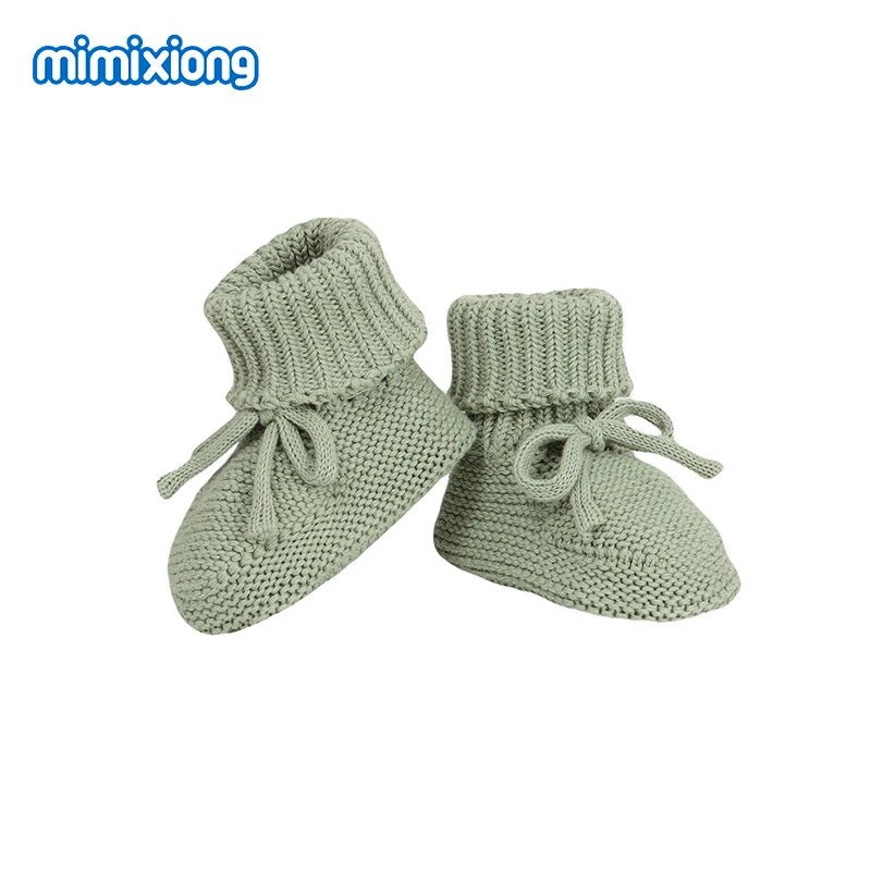 Breathable Anti - slip Knitted Booties (0 - 18M) - Baby Care Shop