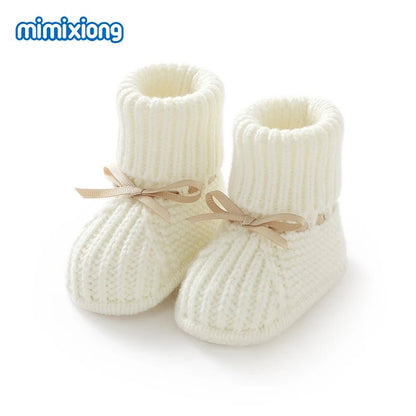 Breathable Anti - slip Knitted Booties (0 - 18M) - Baby Care Shop