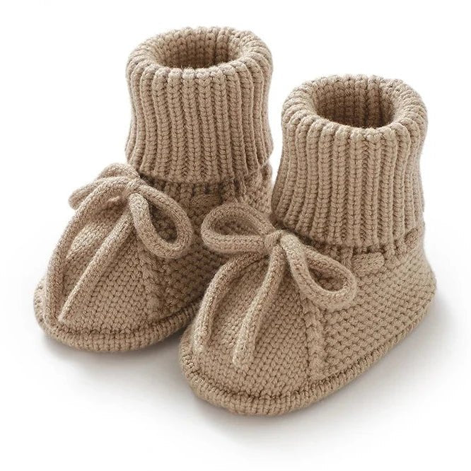 Breathable Anti - slip Knitted Booties (0 - 18M) - Baby Care Shop