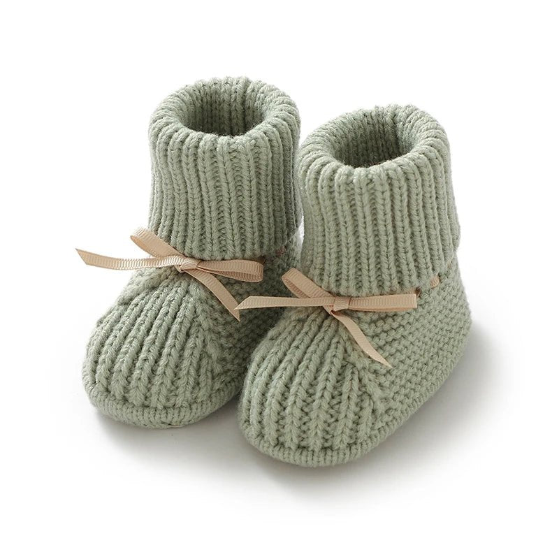 Breathable Anti - slip Knitted Booties (0 - 18M) - Baby Care Shop