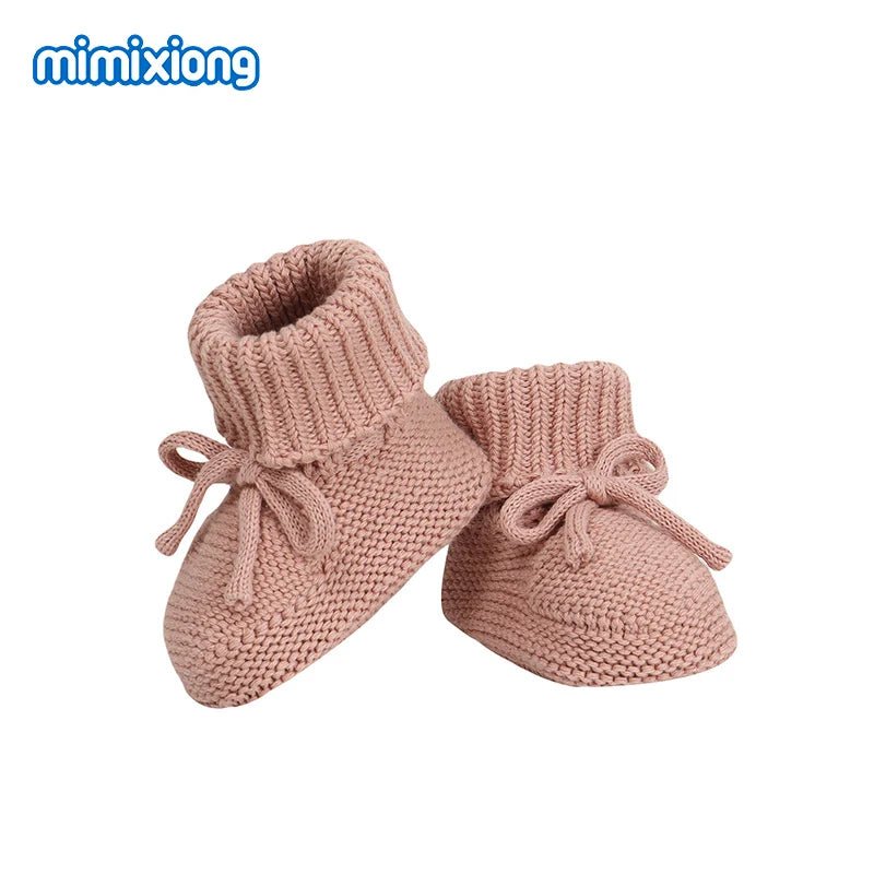 Breathable Anti - slip Knitted Booties (0 - 18M) - Baby Care Shop