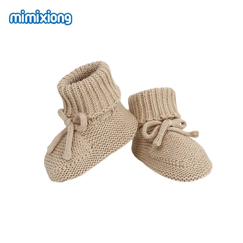 Breathable Anti - slip Knitted Booties (0 - 18M) - Baby Care Shop