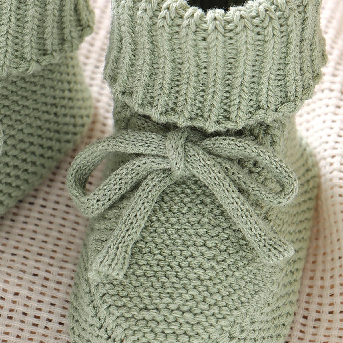 Breathable Anti - slip Knitted Booties (0 - 18M) - Baby Care Shop