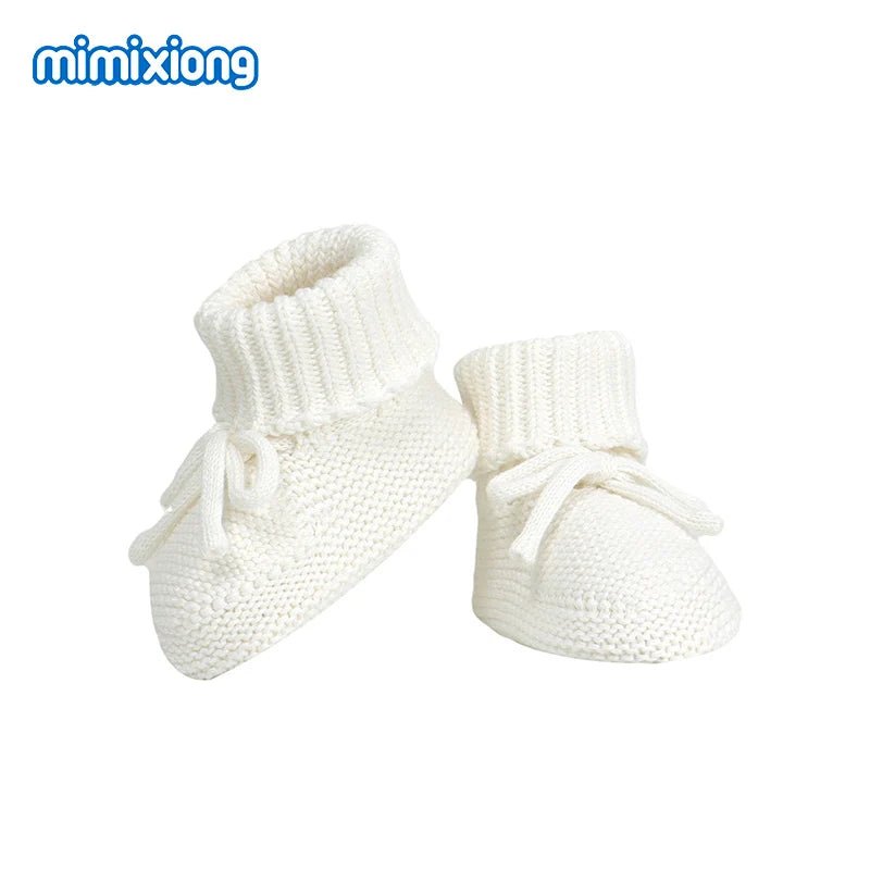 Breathable Anti - slip Knitted Booties (0 - 18M) - Baby Care Shop