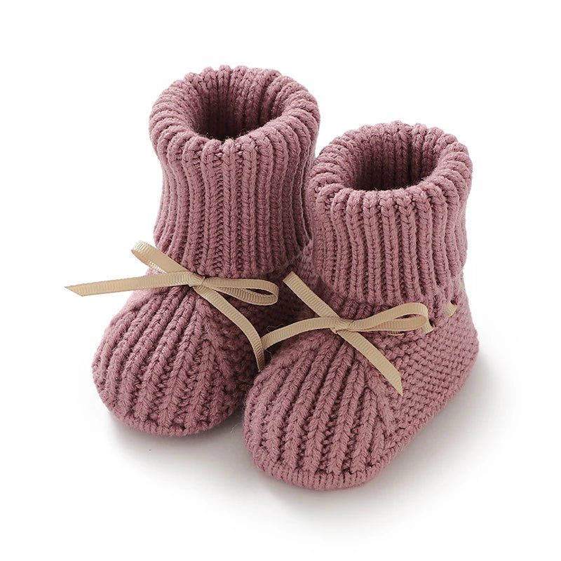 Breathable Anti - slip Knitted Booties (0 - 18M) - Baby Care Shop