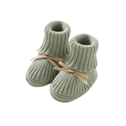 Breathable Anti - slip Knitted Booties (0 - 18M) - Baby Care Shop