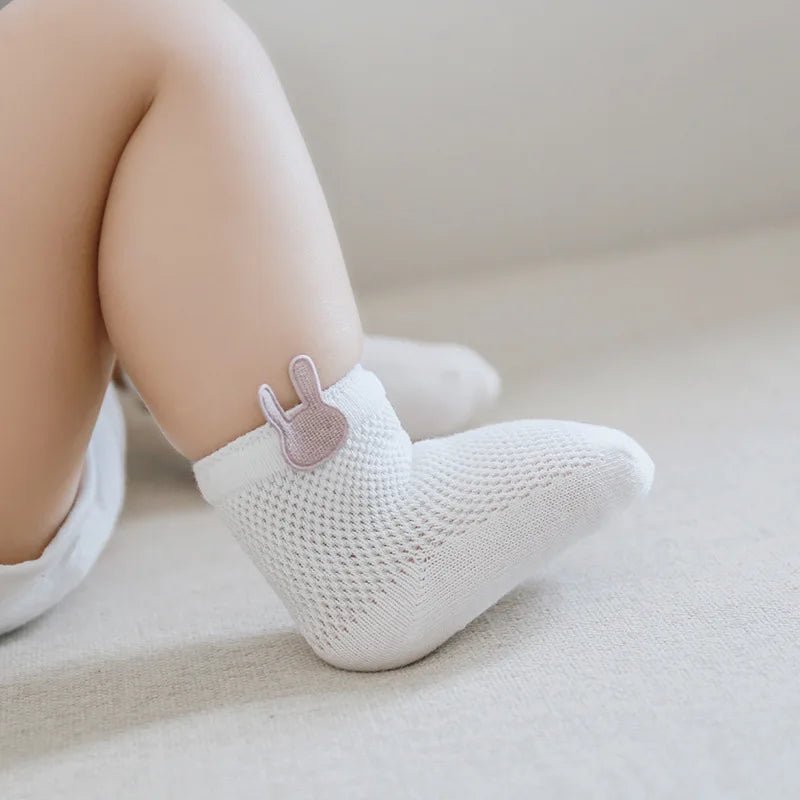 Breathable Mesh Baby Socks (3 Pairs) - Baby Care Shop