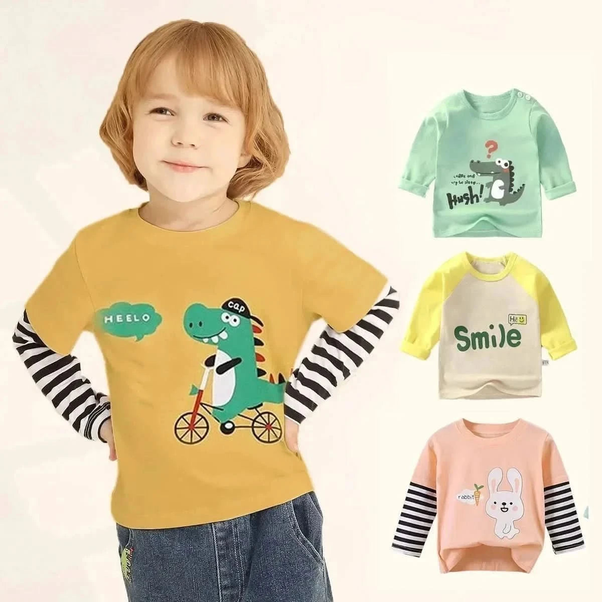 Children's Clothing Boys Girls T-Shirt - Baby Care Shop