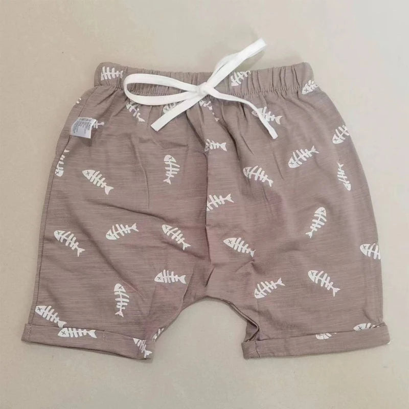 Fashion Printed Cotton Shorts (Infant/Baby) - Baby Care Shop