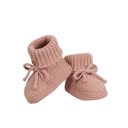 Handmade Knitted Slip - On Booties (0 - 18M) - Baby Care Shop