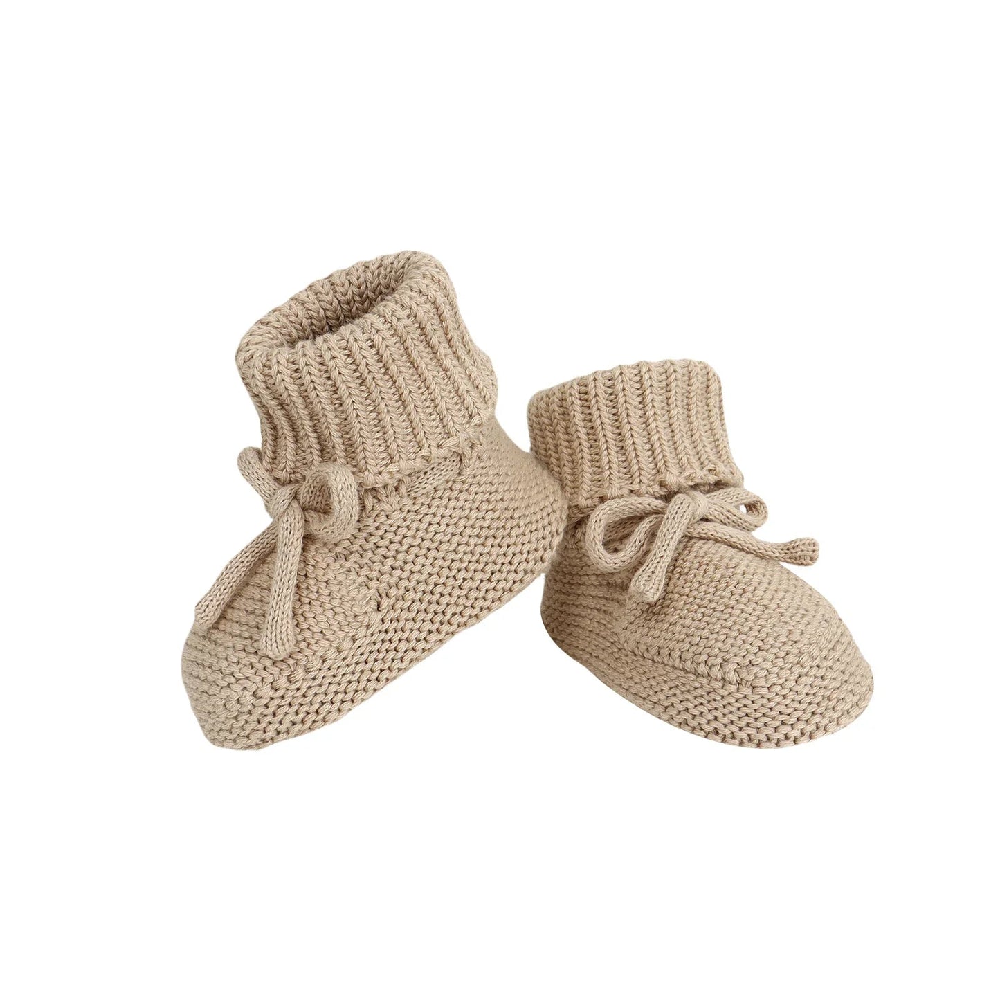 Handmade Knitted Slip - On Booties (0 - 18M) - Baby Care Shop