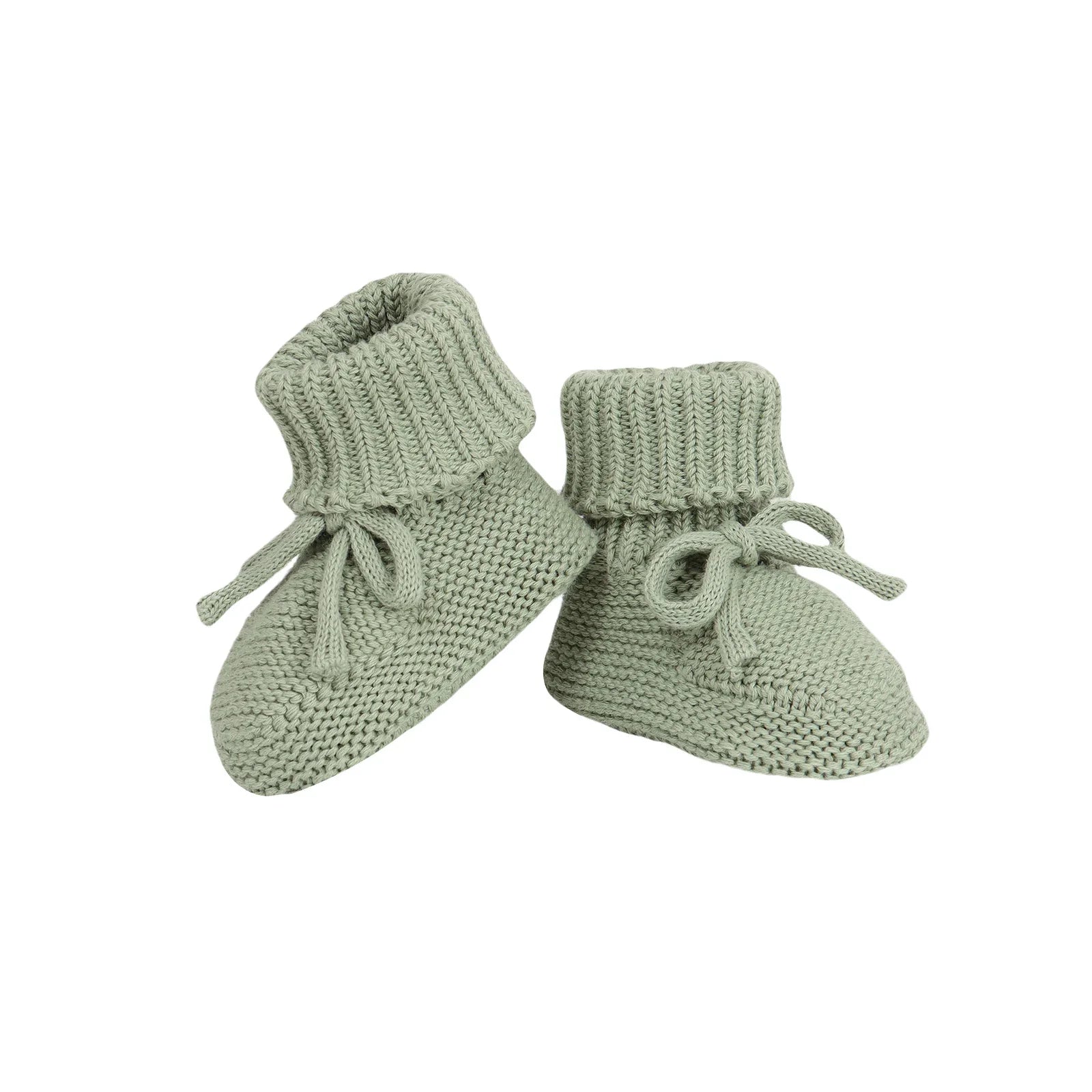 Handmade Knitted Slip - On Booties (0 - 18M) - Baby Care Shop