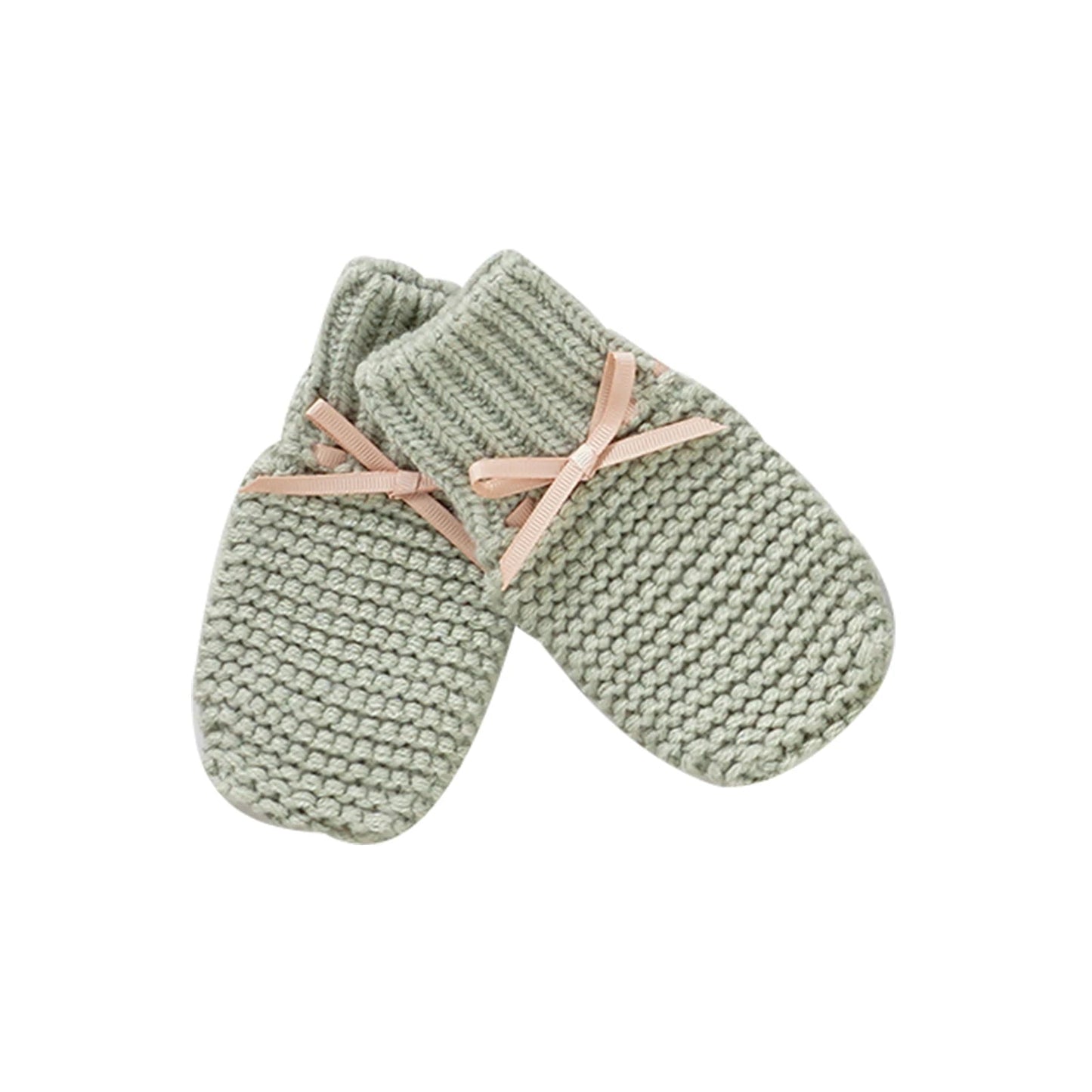 Knitted Butterfly - knot Baby Booties (0 - 18M) - Baby Care Shop