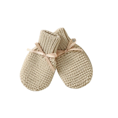 Knitted Butterfly - knot Baby Booties (0 - 18M) - Baby Care Shop