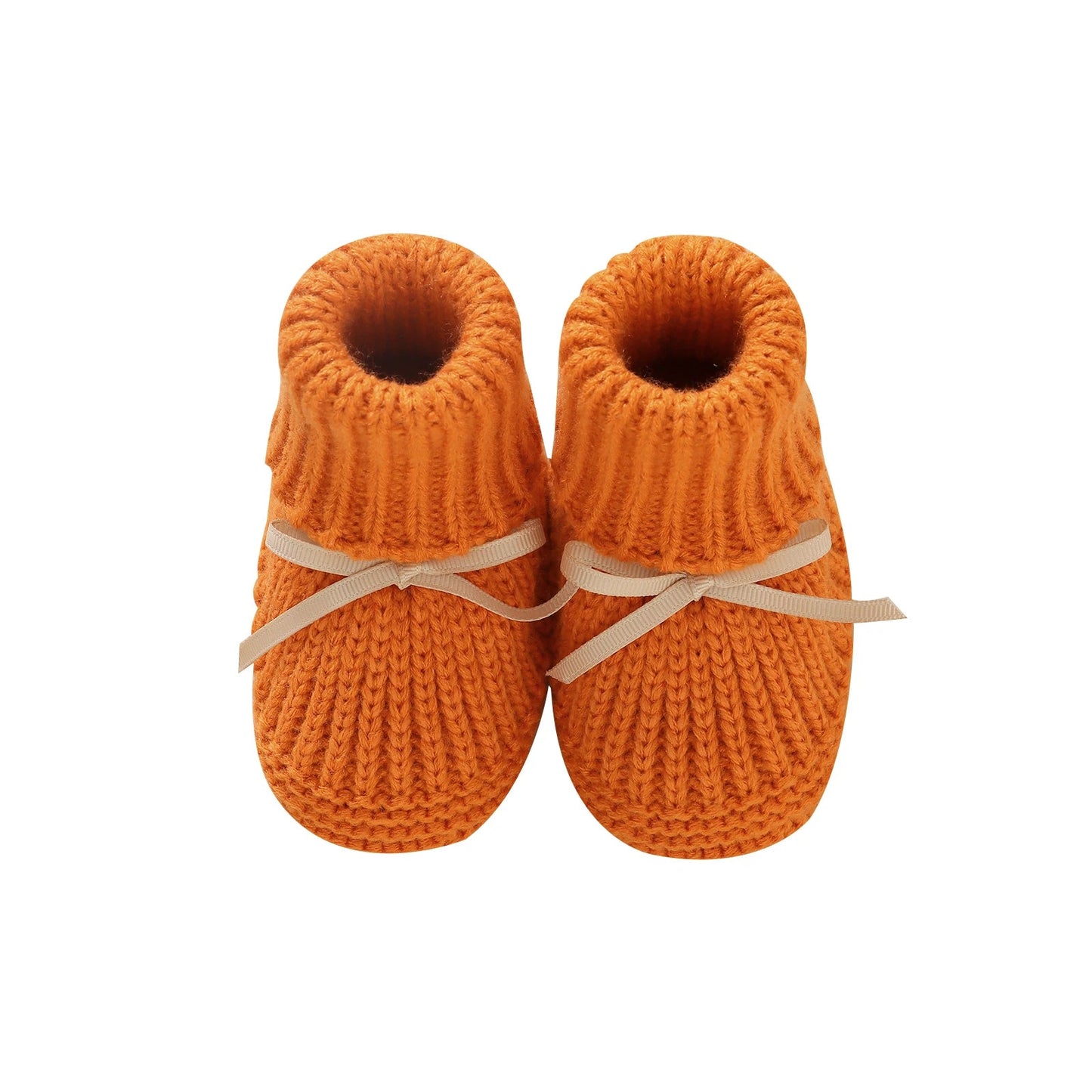 Knitted Butterfly - knot Baby Booties (0 - 18M) - Baby Care Shop