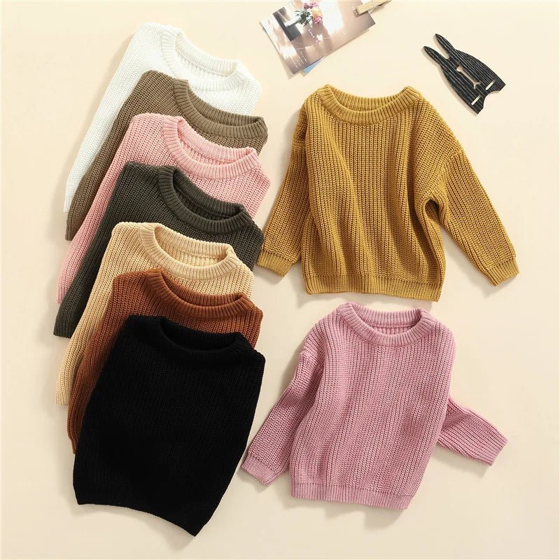 Knitted Pullover Sweater (3M - 5Y) - Baby Care Shop