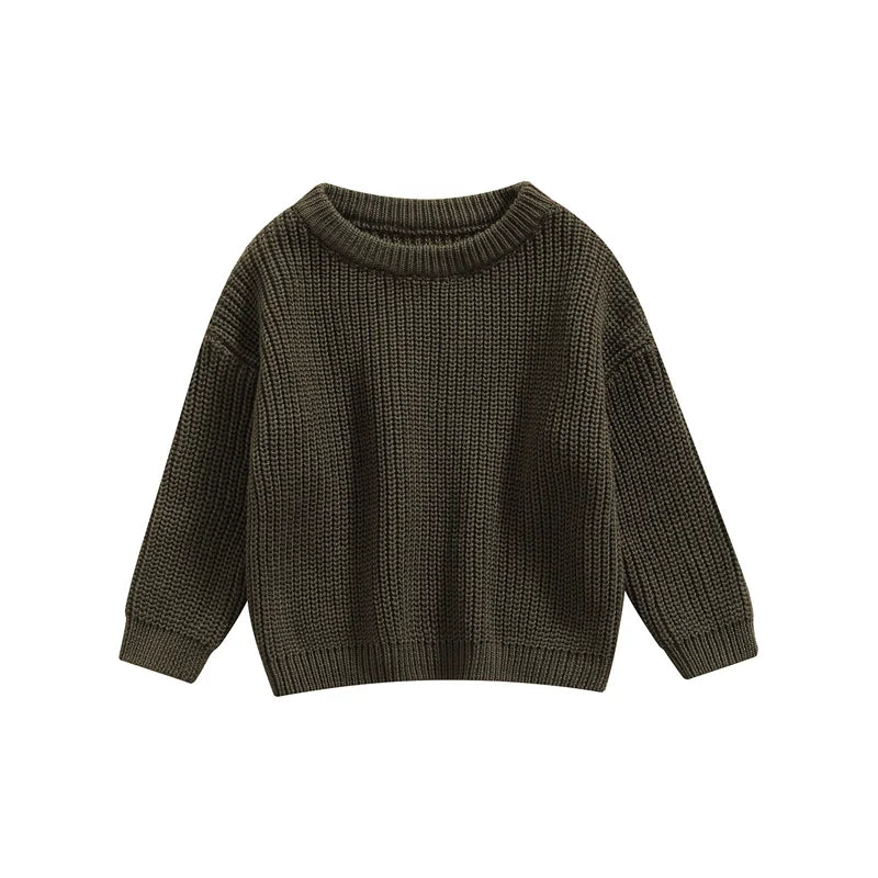 Knitted Pullover Sweater (3M - 5Y) - Baby Care Shop