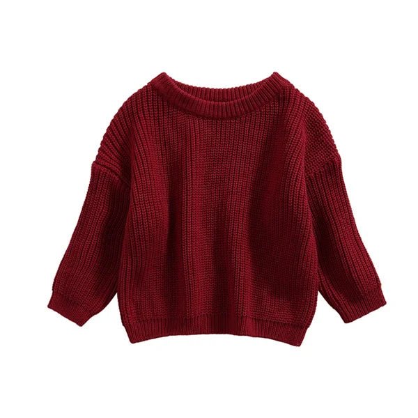 Knitted Pullover Sweater (3M - 5Y) - Baby Care Shop