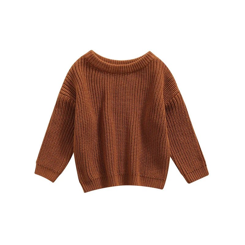 Knitted Pullover Sweater (3M - 5Y) - Baby Care Shop