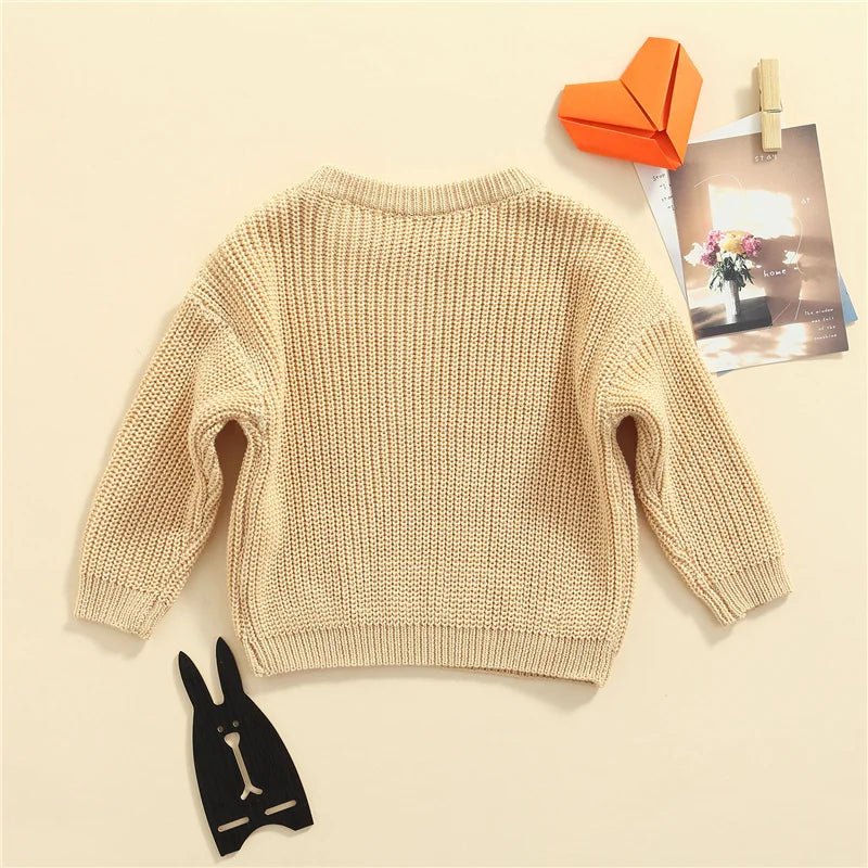 Knitted Pullover Sweater (3M - 5Y) - Baby Care Shop