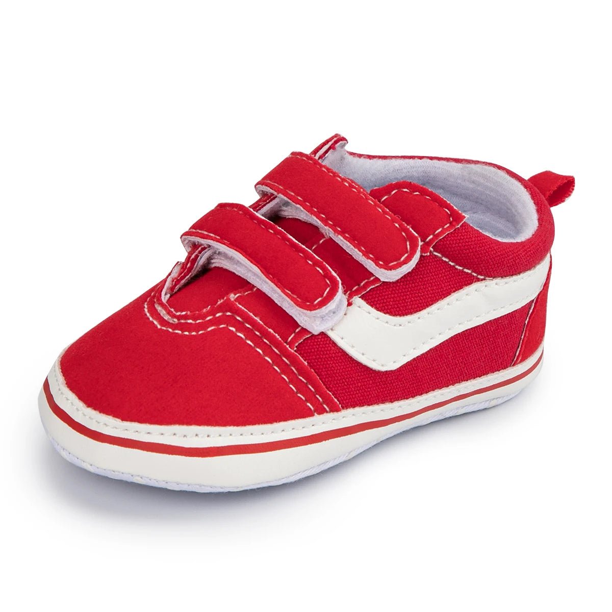 Plaid Canvas Sneakers (Newborn First Walkers) - Baby Care Shop