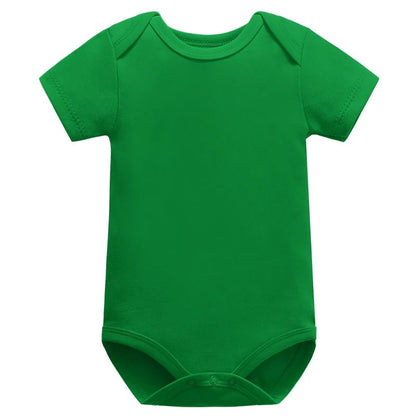 Soft Cotton Short Sleeve Bodysuit (0 - 24M) - Baby Care Shop