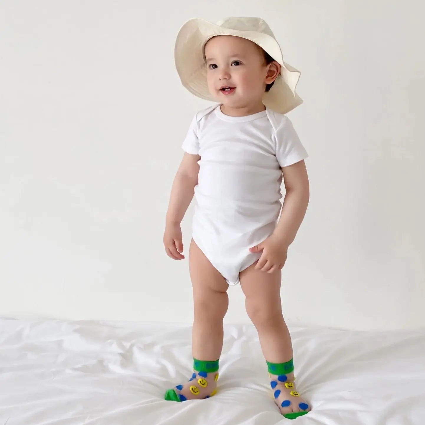 Soft Cotton Short Sleeve Bodysuit (0 - 24M) - Baby Care Shop