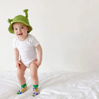 Soft Cotton Short Sleeve Bodysuit (0 - 24M) - Baby Care Shop