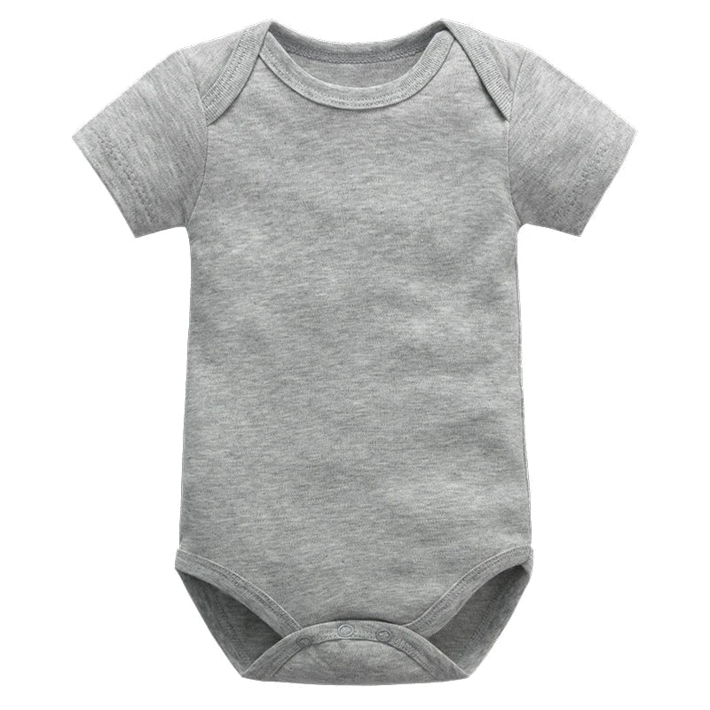 Soft Cotton Short Sleeve Bodysuit (0 - 24M) - Baby Care Shop