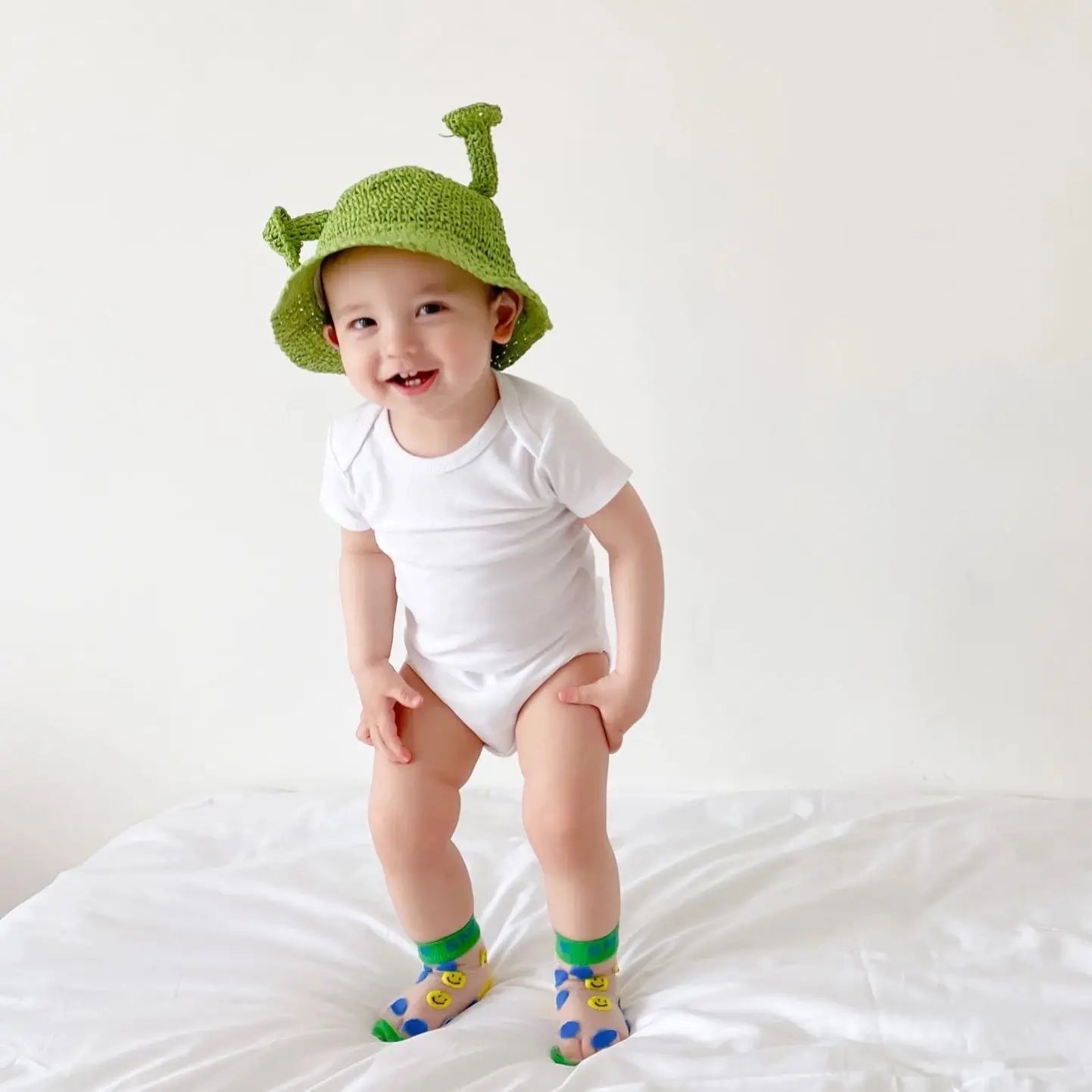 Soft Cotton Short Sleeve Bodysuit (0 - 24M) - Baby Care Shop