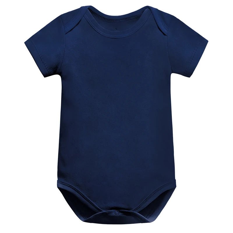 Soft Cotton Short Sleeve Bodysuit (0 - 24M) - Baby Care Shop