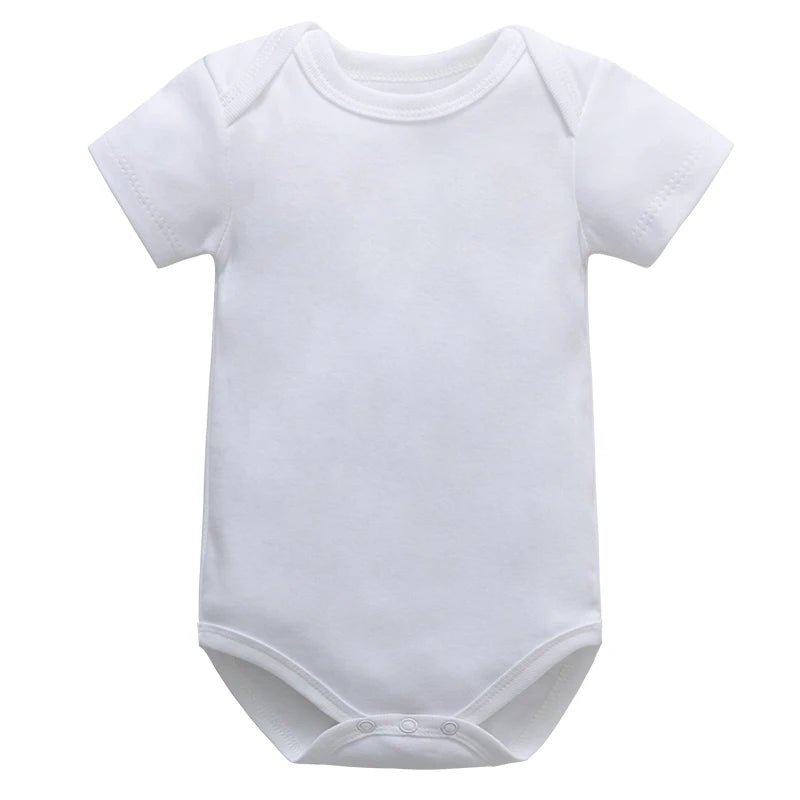 Soft Cotton Short Sleeve Bodysuit (0 - 24M) - Baby Care Shop