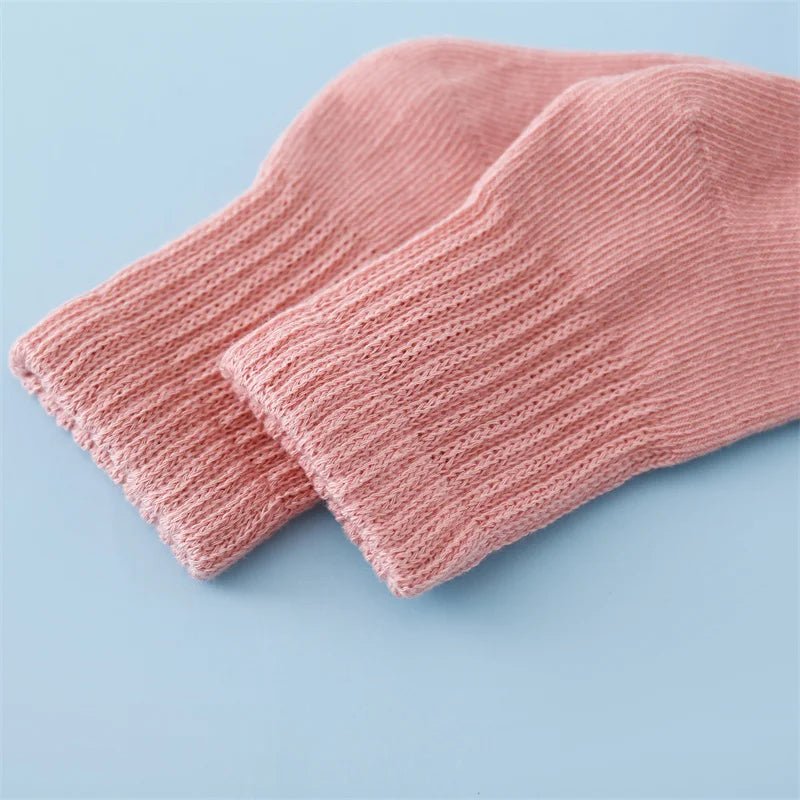 Solid Soft Cotton Infant Socks (0 - 12M) - Baby Care Shop