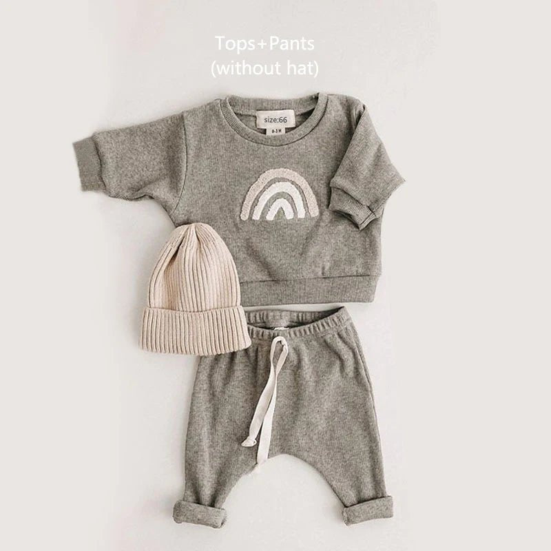 Spring/Autumn Baby Set: Sweatshirt and Pants - Baby Care Shop