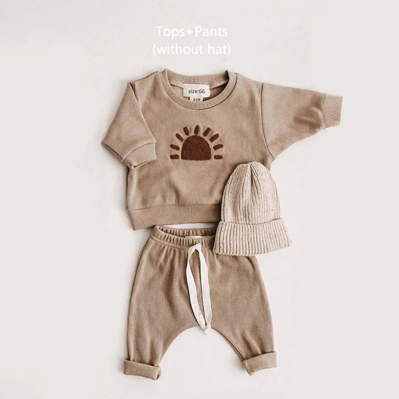 Spring/Autumn Baby Set: Sweatshirt and Pants - Baby Care Shop