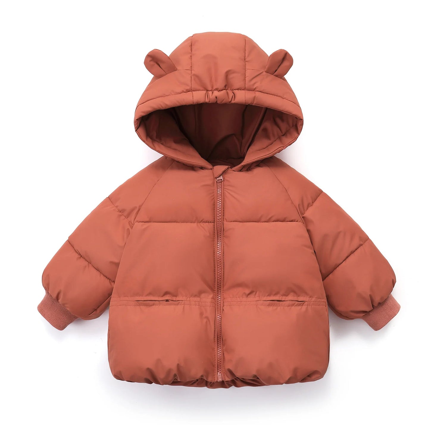 Thick Hooded Cotton Cardigan (Autumn/Winter) - Baby Care Shop