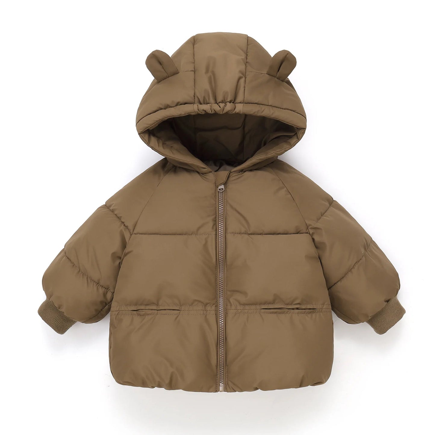 Thick Hooded Cotton Cardigan (Autumn/Winter) - Baby Care Shop