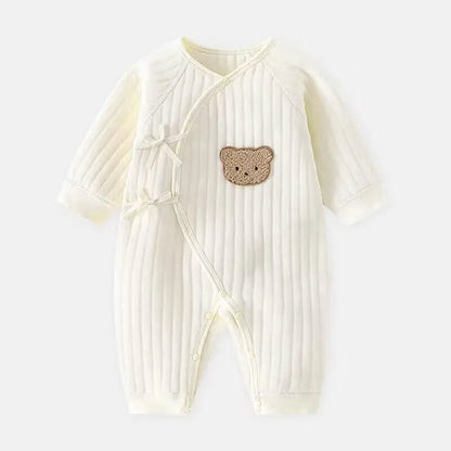 Thickened Cotton Winter Onesie (0 - 6M) - Baby Care Shop