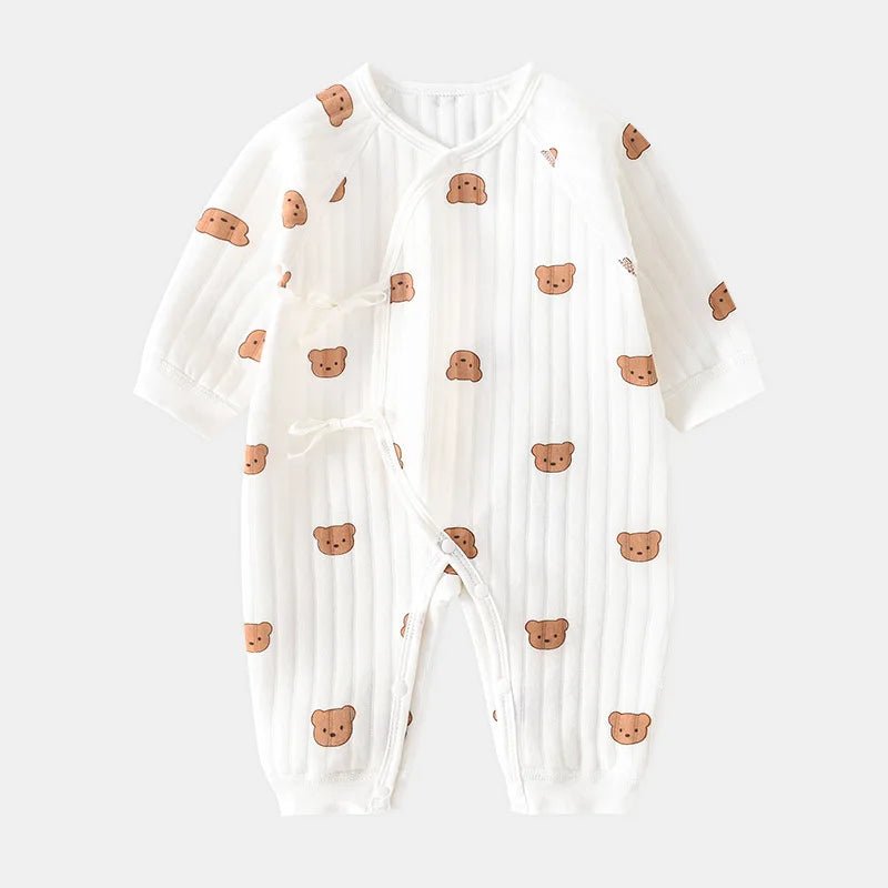 Thickened Cotton Winter Onesie (0 - 6M) - Baby Care Shop