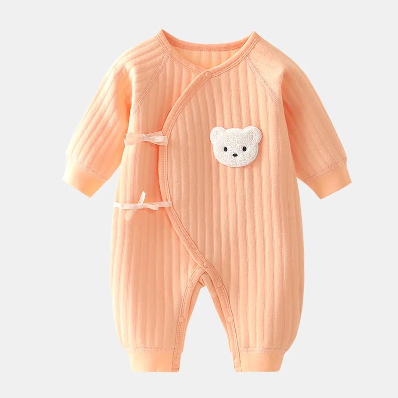 Thickened Cotton Winter Onesie (0 - 6M) - Baby Care Shop